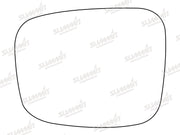 Summit Stick-On Standard Mirror Glass fits Vauxhall Frontera RHS Summit - Bars 4 Cars