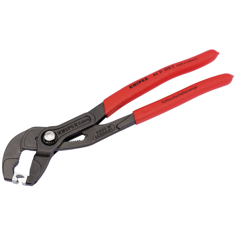 Draper Knipex 85 51 250C Hose Clamp Pliers For Clic And Clic R Hose Clamps, 250m Draper - Dynamic Drive