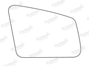 Summit Heated Base Plate With Blind Spot Mirror Glass fits Mercedes E Class LHS Summit - Bars 4 Cars