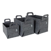 Bo-Camp Urban Collection Basket Barnsbury 3 Pieces 3 Sizes Bo-Camp - NN4 Online