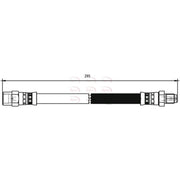 Apec Brake Hydraulic Hose Line Rear HOS3877