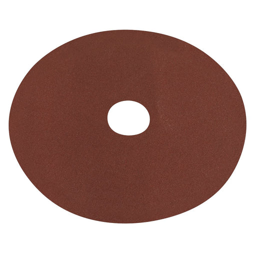 Sealey Fibre Backed Disc125mm 80Grit Pack of 25 WSD580 Sealey - Dynamic Drive