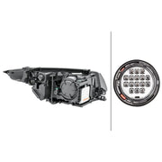 Hella Headlight Headlamp PSY24W Left fits Land Rover Range Rover Evoque