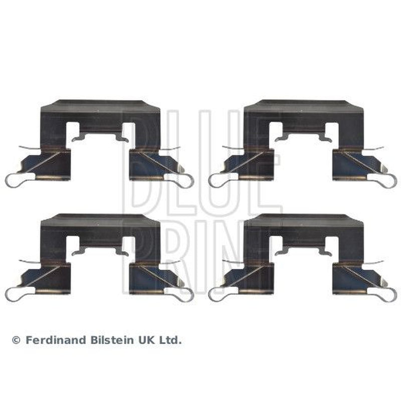 Blue Print Brake Pad Accessory Fitting Kit Front fits Daihatsu Materia 2006 on
