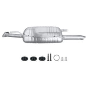 Hella End Silencer Rear fits Opel Astra G 1998-2004 1.7 2.0 2.2