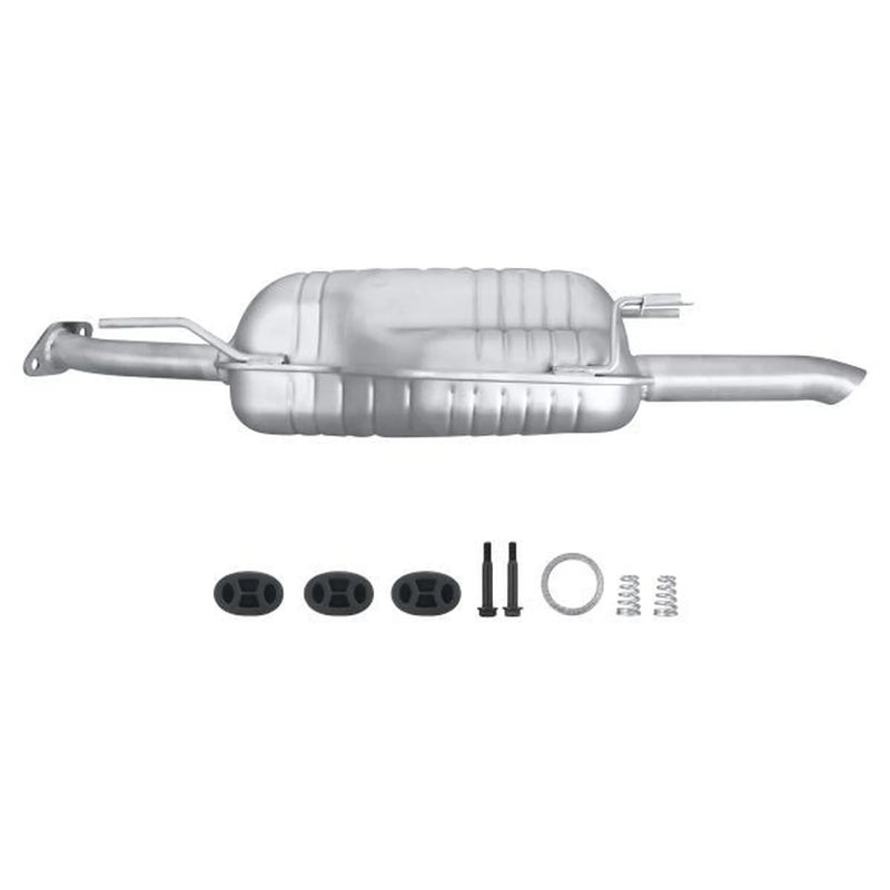 Hella End Silencer Rear fits Opel Astra G 1998-2004 1.7 2.0 2.2