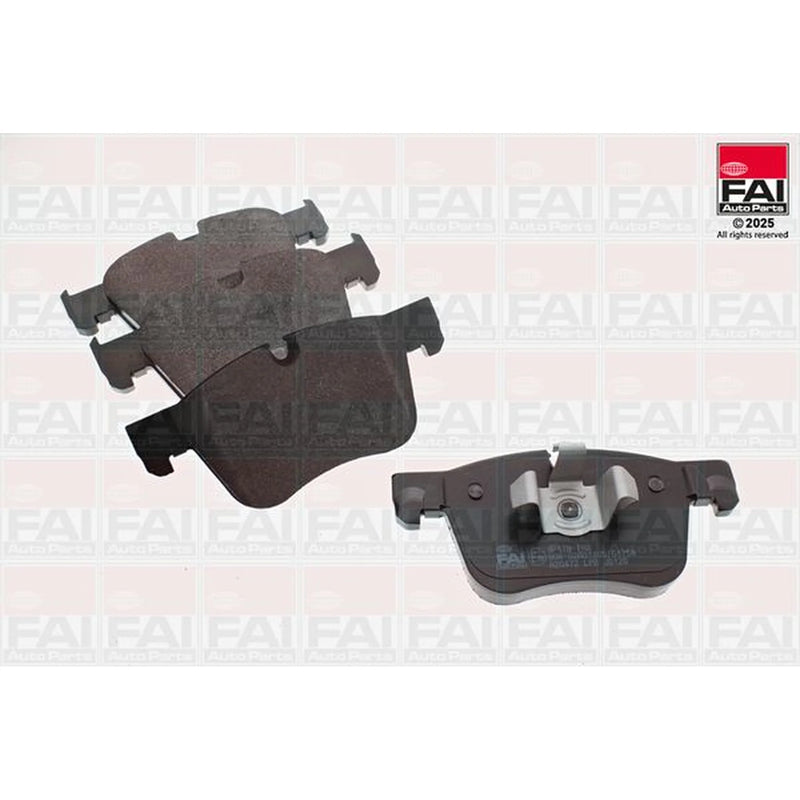 FAI Front Brake Pad Set fits Citroën Berlingo 2018-2019 1.2 1.5