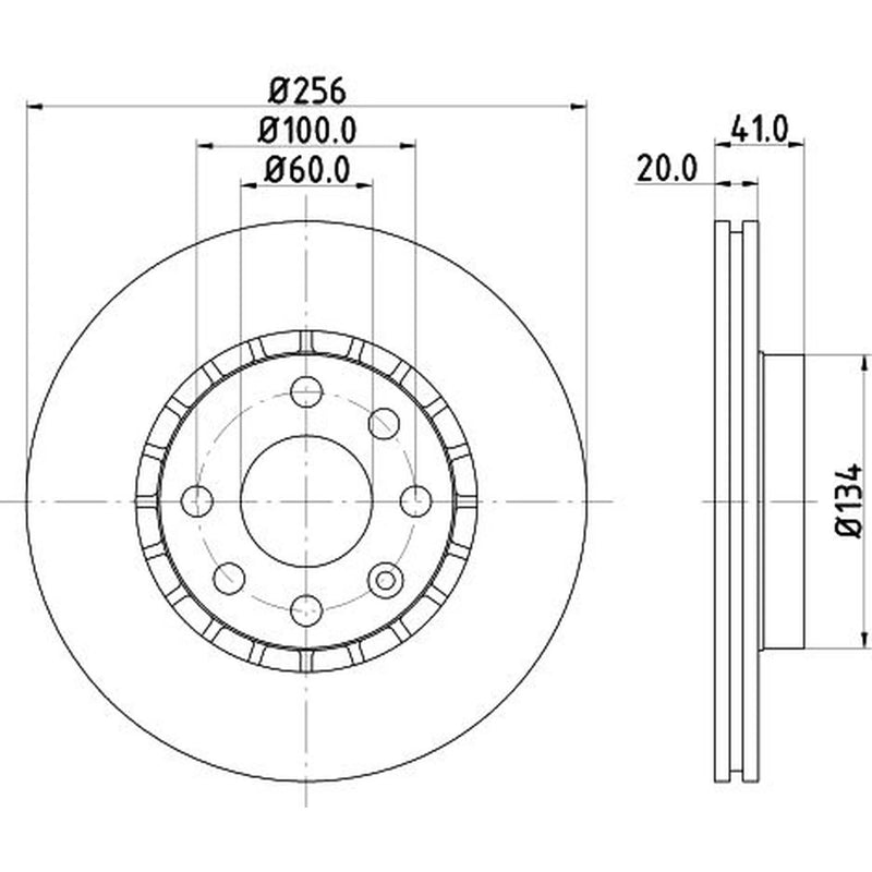 Mintex Front & Rear Brake Discs & Pads fits Vauxhall Astra 1991-1998 1.8