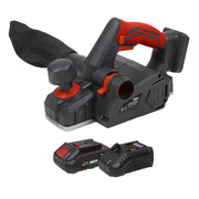 Sealey SV20 Series Cordless Planer Kit 20V 2Ah CP20VEPKIT1 Sealey - Dynamic Drive