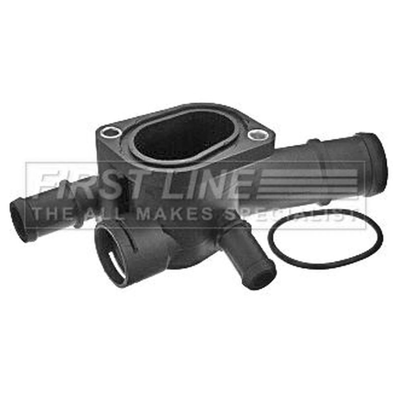 First Line Coolant Flange Housing Connector fits Audi A3 2003-2010 1.9