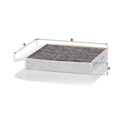 MANN-FILTER Service Kit with Air, Oil & Cabin Filters fits Mercedes-Benz S-Class