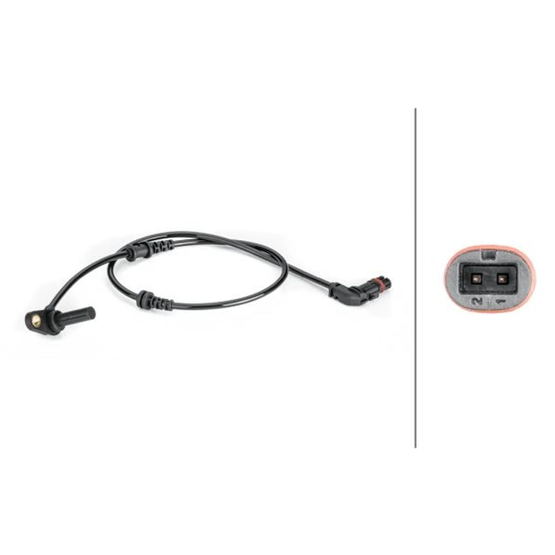 Hella ABS Wheel Speed Sensor Front fits Mercedes-Benz Cls 2011-2017