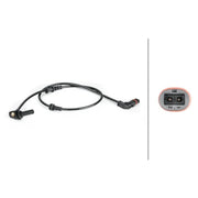 Hella ABS Wheel Speed Sensor Front 6PU 012 806-571