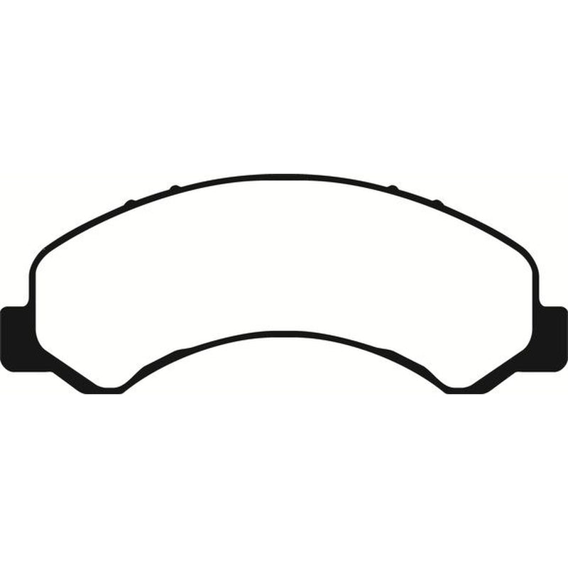 Abtex Front Brake Pad Set fits Isuzu Forward F 2006 on
