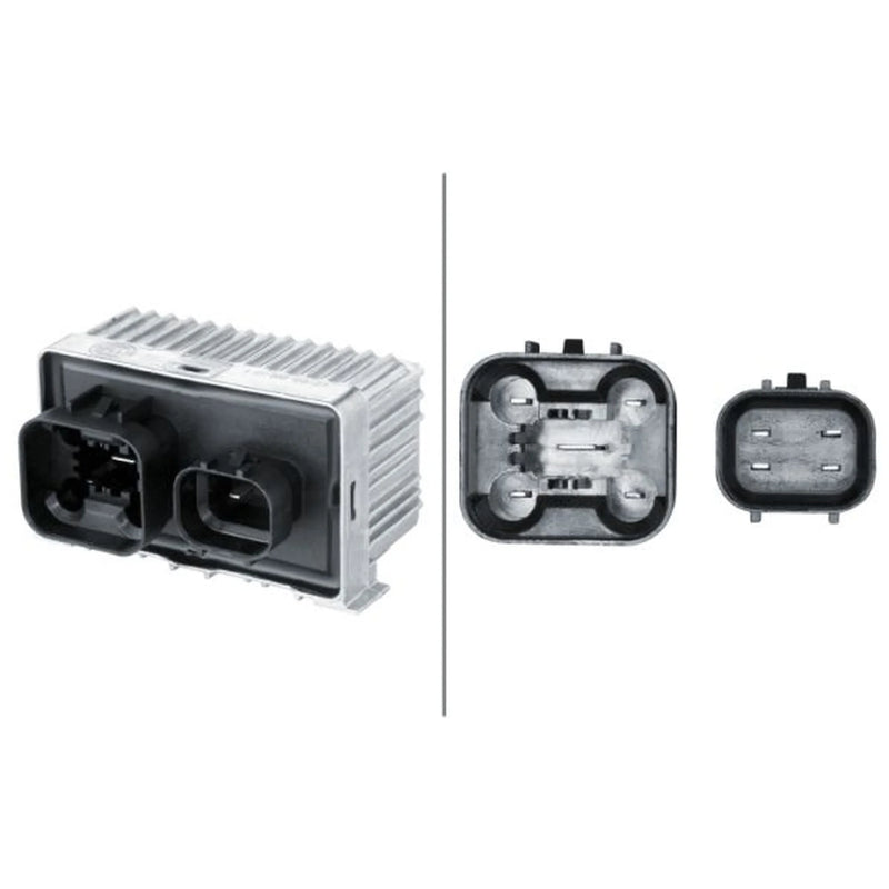 Hella Glow Plug Control Unit fits Citroën Relay III 2011-2020 2.2