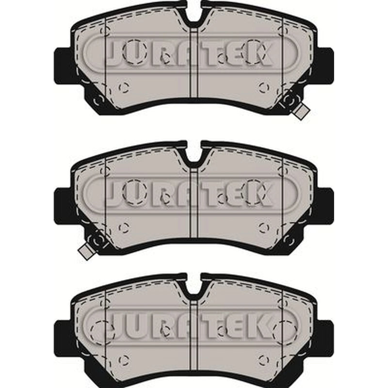 Juratek Rear Brake Pad Set fits Maxus Deliver 9 2020 on 2.0