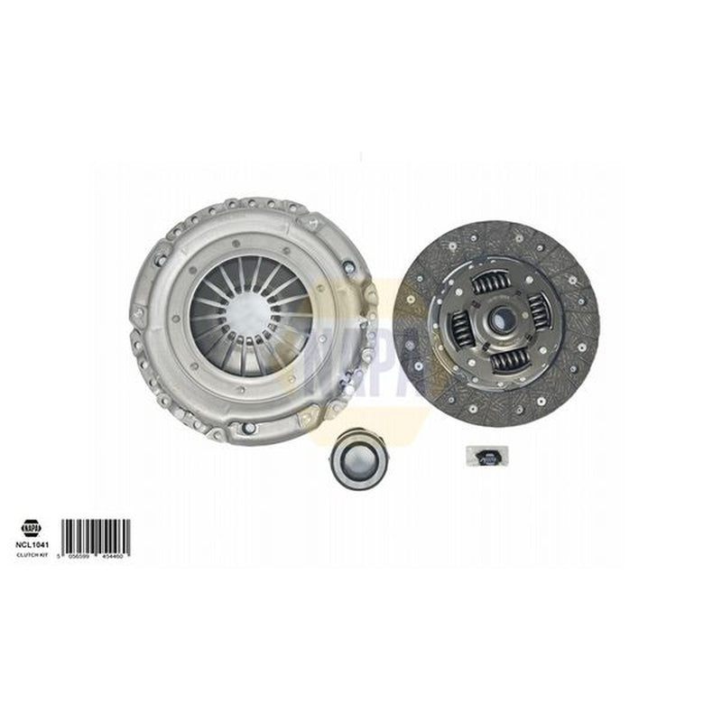 NAPA Clutch Kit Set 3pc fits Audi A1 2010-2018 1.6