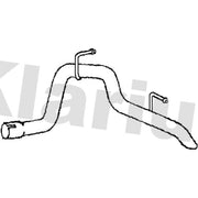 Klarius Exhaust Pipe OD fits VW Crafter 30-50 Platform/Chassis 2006-2013 2.5