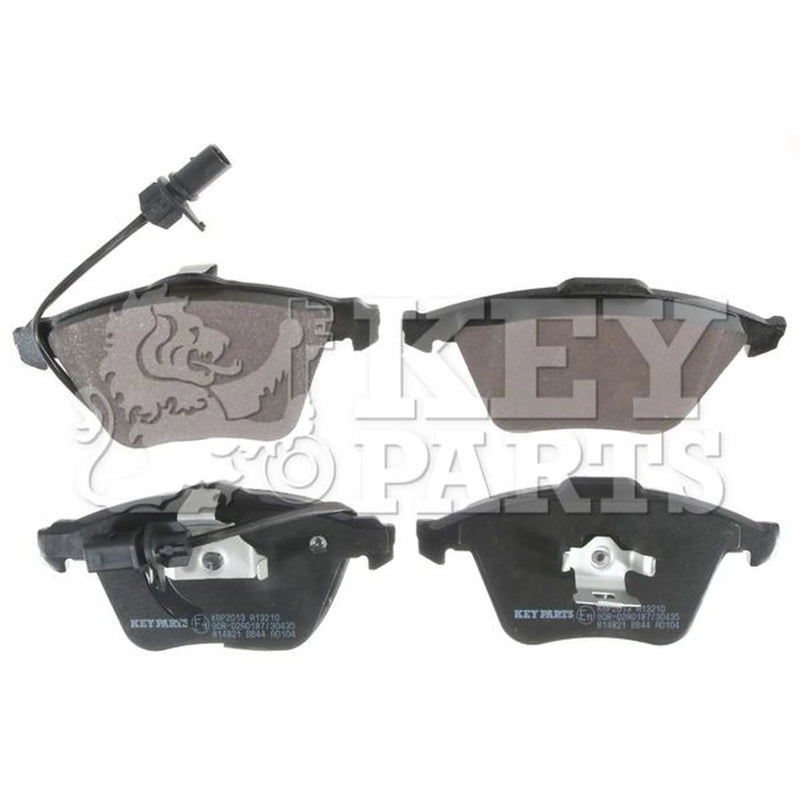 Key Parts 4 x Front Brake Pad Set fits Audi A4 B6 2003-2005