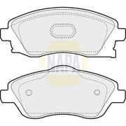 NAPA Front Brake Pad Set fits Opel Combo Box Body/Mpv 2001 on 1.6 1.7