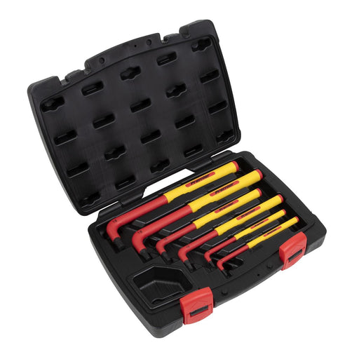 Sealey Hex Key Set 6pc Extra-Long VDE AK7177 Sealey - Dynamic Drive