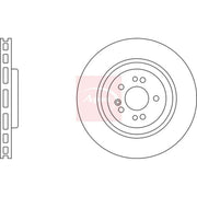 Apec Front Brake Vented Discs & Pads fits Mercedes-Benz M-Class 1998-2005