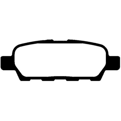 Abtex Rear Brake Pad Set fits Infiniti Ex 2008 on