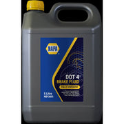 Genuine NAPA Dot 4 Brake Fluid 5L Fits NAPA - Dynamic Drive