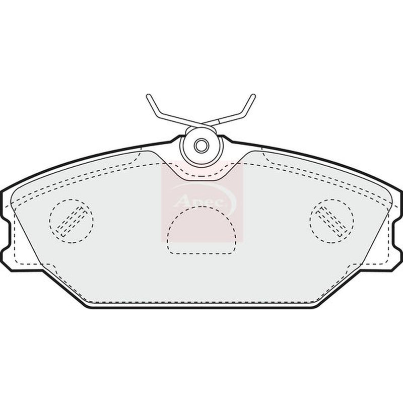 Apec Front Brake Vented Discs & Pads fits Renault Safrane 1996-2000 2.0 2.2