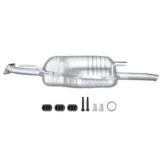 Hella End Silencer Rear fits Opel Astra G 1998-2004 1.4 1.6