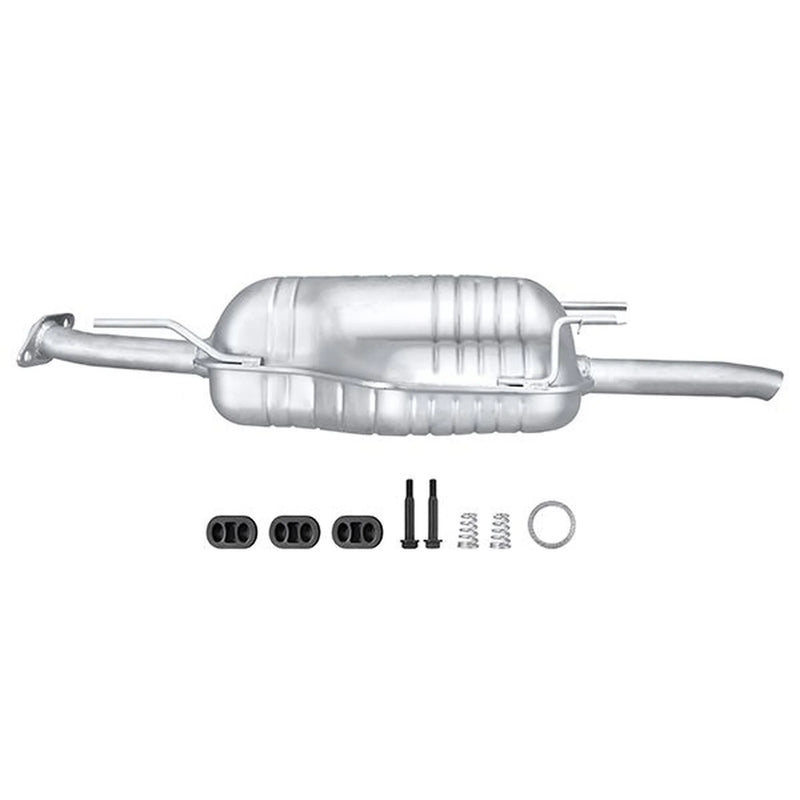 Hella End Silencer Rear fits Opel Astra G 1998-2004 1.4 1.6