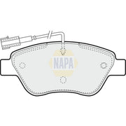 NAPA Front Brake Pad Set fits Fiat Bravo II 2007-2014 1.4