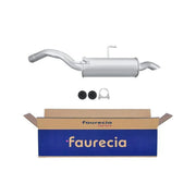 Hella End Silencer Rear fits Citroën Dispatch I 2000-2006 2.0