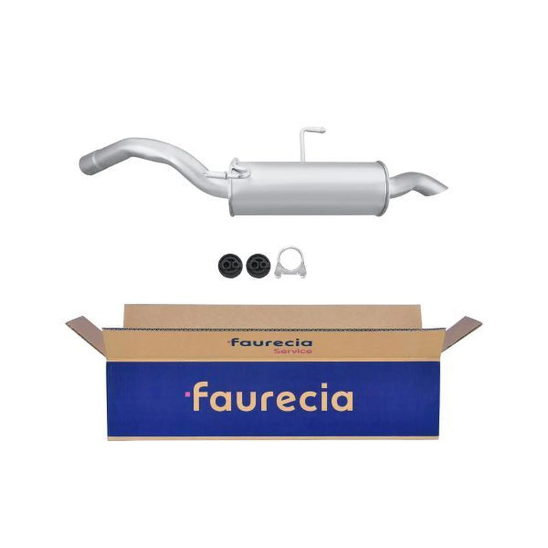 Hella End Silencer Rear fits Citroën Dispatch I 2000-2006 2.0