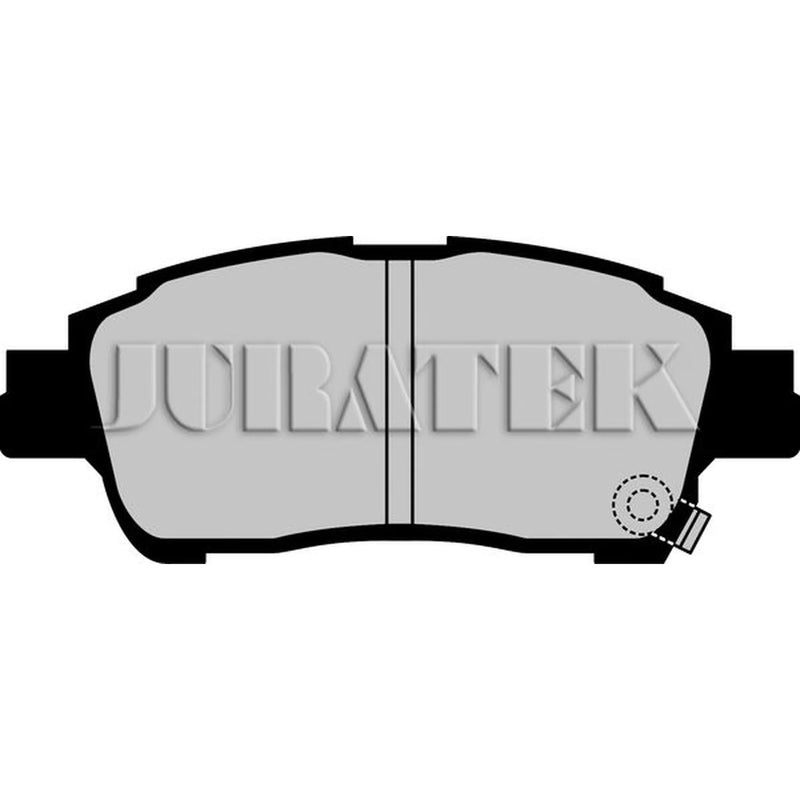 Juratek Front & Rear Pads fits Toyota Yaris/Vitz 1999-2005 1.0 1.3 1.4
