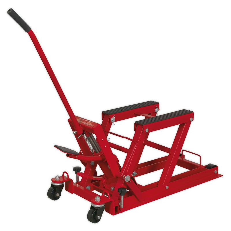 Sealey Motorcycle & Quad Lift 680kg Capacity Hydraulic MC480 Sealey - Dynamic Drive