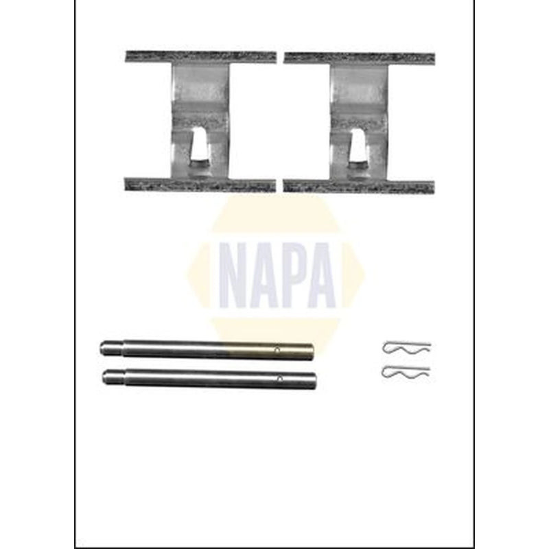 NAPA Brake Pad Accessory Fitting Kit Rear fits Audi Q7 2006-2015 3.0 3.6 4.2