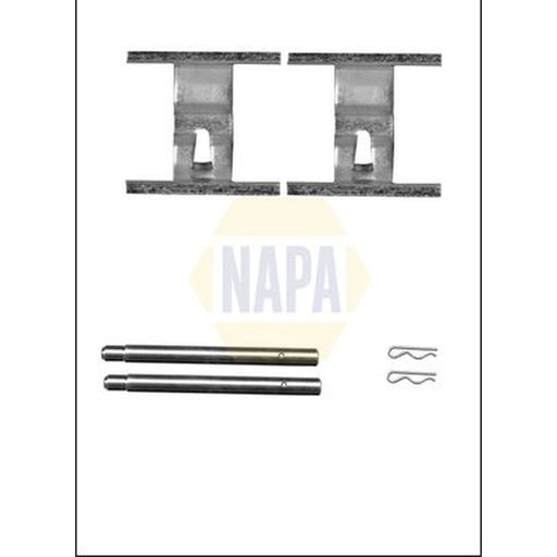 NAPA Brake Pad Accessory Fitting Kit Rear fits Audi Q7 2006-2015 3.0 3.6 4.2