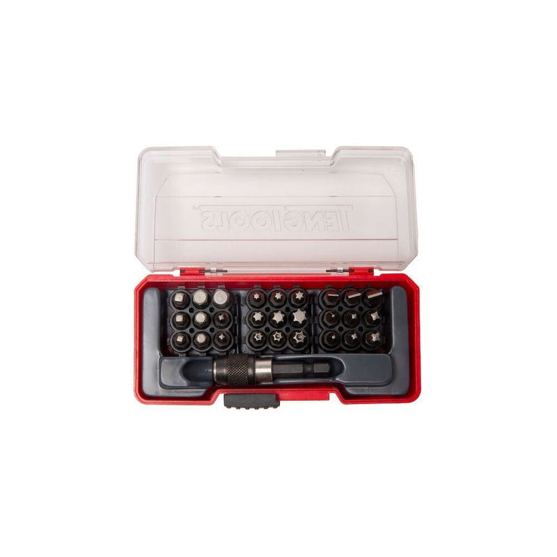 Teng Tools Bit Set With Belt Clip Mixed 28 Pieces Teng Tools - Dynamic Drive