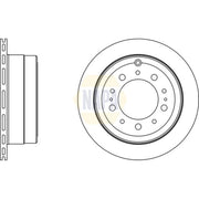 NAPA 2 x Vented Brake Discs fits Toyota Land Cruiser Amazon 1998-2007 4.2 4.7