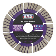 Sealey Cutting Disc Multipurpose Dry/Wet Use115mm WDMP115 Sealey - Dynamic Drive