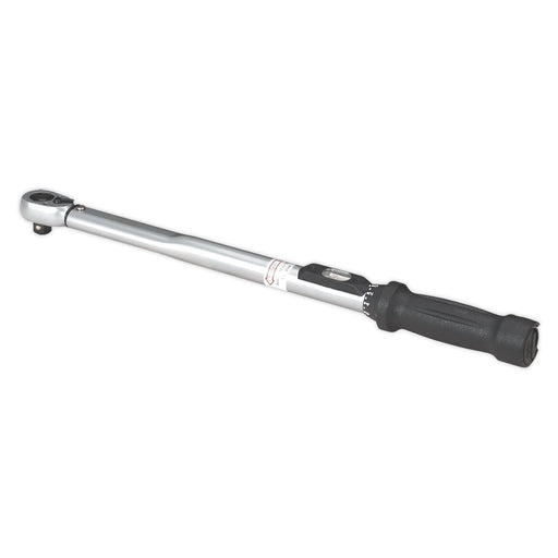 Sealey Torque Wrench Locking Micrometer Style 1/2"Sq Drive 40-210Nm(30-150lb.ft) Sealey - Dynamic Drive