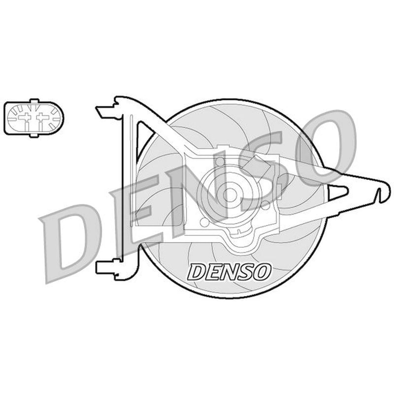 Denso Engine Cooling Fan fits Citroën Saxo 1996-2004 1.5 1.6
