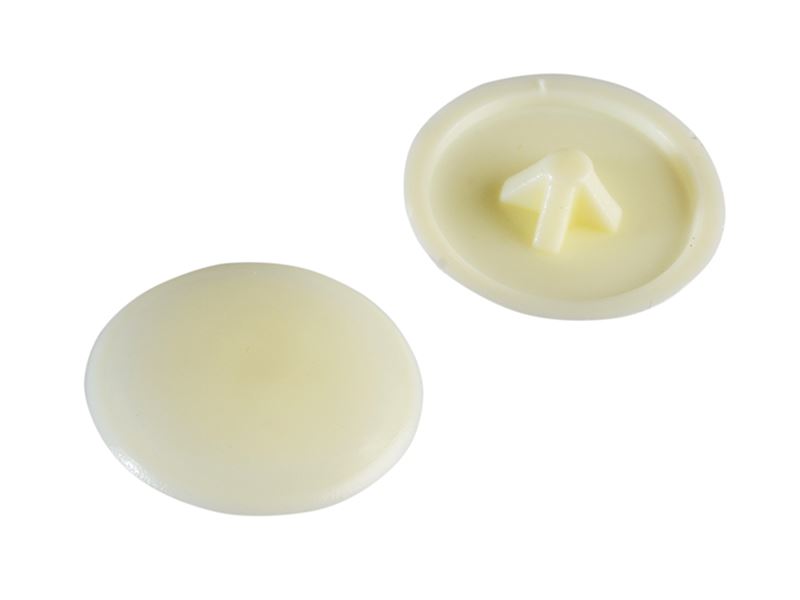Forgefix Pozi Compatible Cover Cap Cream No.6-8 Forge Pack 50 ForgeFix - Dynamic Drive