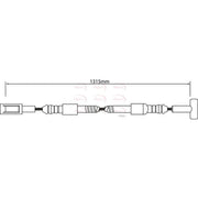 Apec Handbrake Cable Right Rear CAB1241
