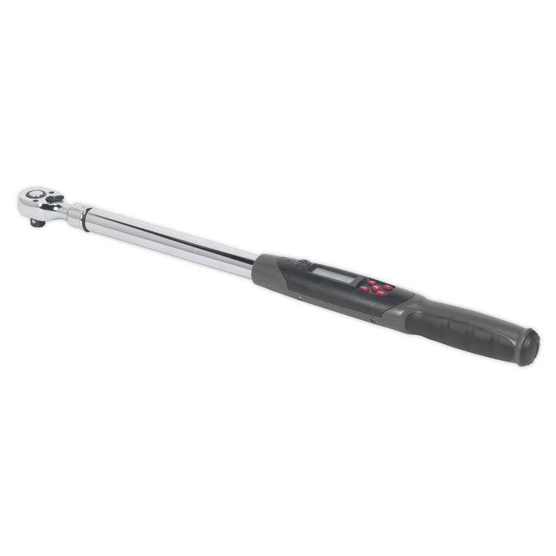 Sealey Angle Torque Wrench Digital 1/2"Sq Drive 20-200Nm(14.7-147.5lb.ft) STW306 Sealey - Dynamic Drive