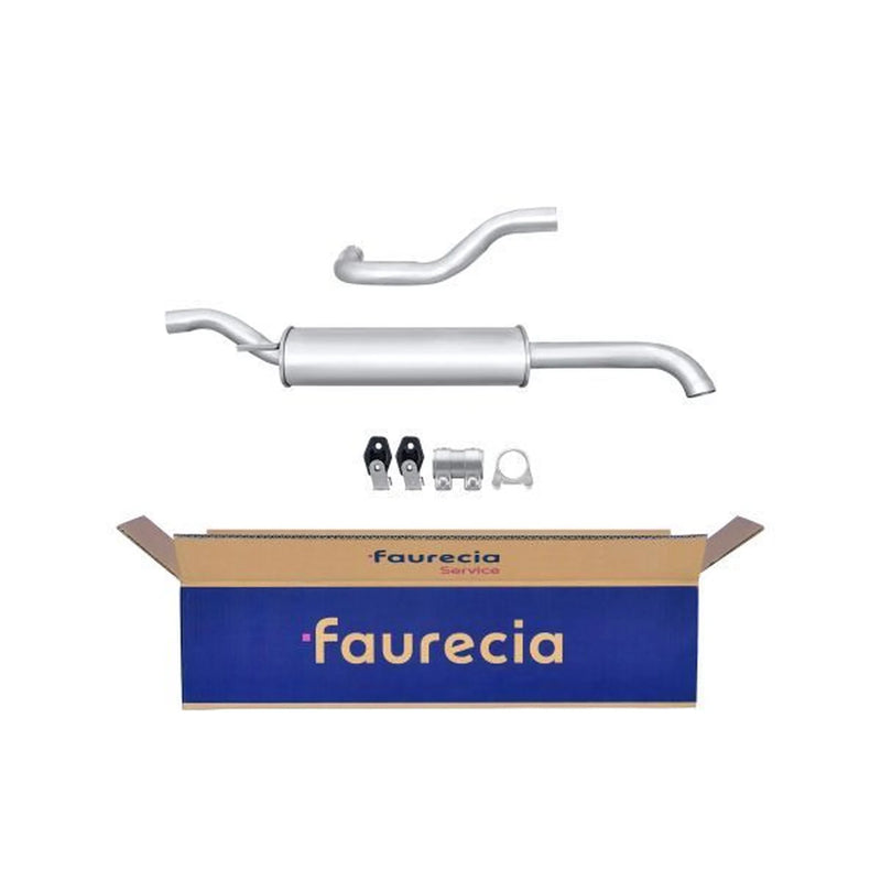 Hella End Silencer Rear fits Seat Cordoba 1994-2002 1.4 1.9