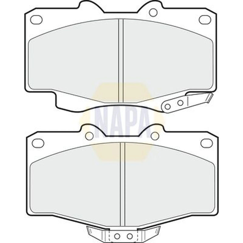 NAPA Front Brake Pad Set fits Toyota 4 Runner II 1989-1996 2.8