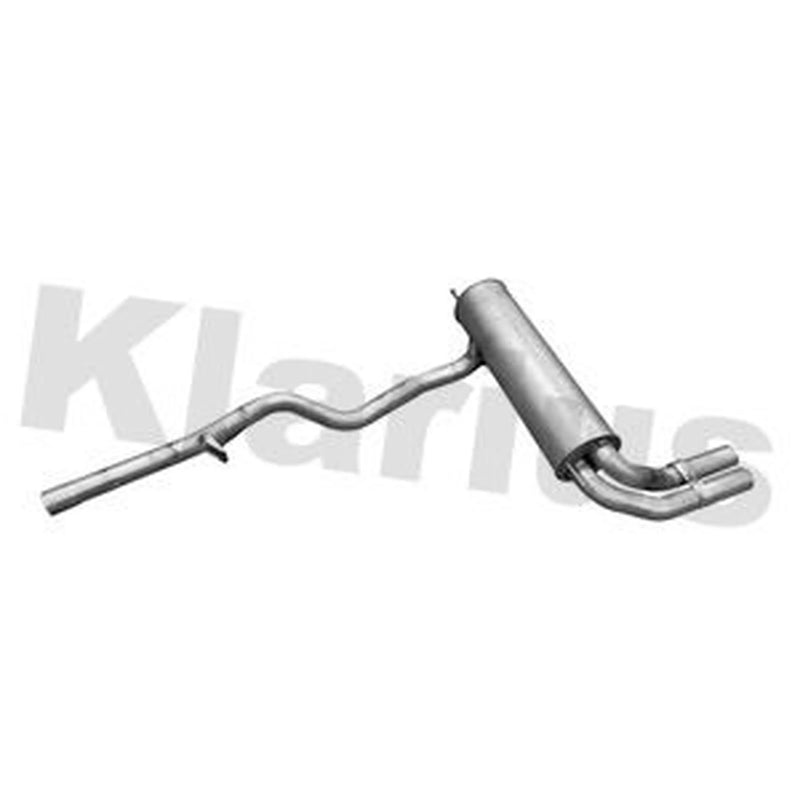 Klarius Box With Tail Pipe Rear fits BMW 3 Gran Turismo 2015 on