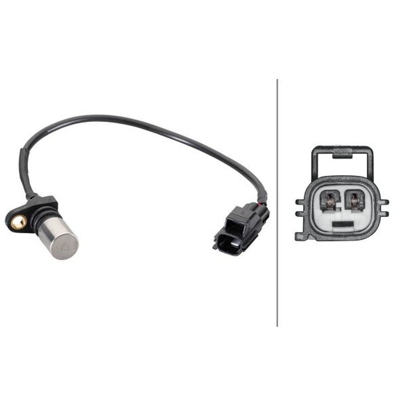 Hella Crankshaft Position Sensor fits Volvo C70 I 1997-2005 2.0 2.4